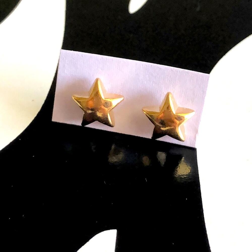 4 for $20 Gold Star Stud Earrings